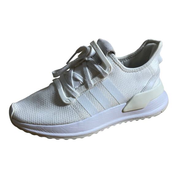 Adidas White U Path Running Shoe Mens 5 - Picture 1 of 8